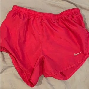 Pink Nike Running Shorts